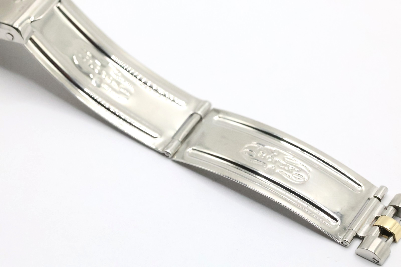 Rolex 62523H-14 Clasp 15.5mm Stainless Steel & Yellow Gold Jubilee #661