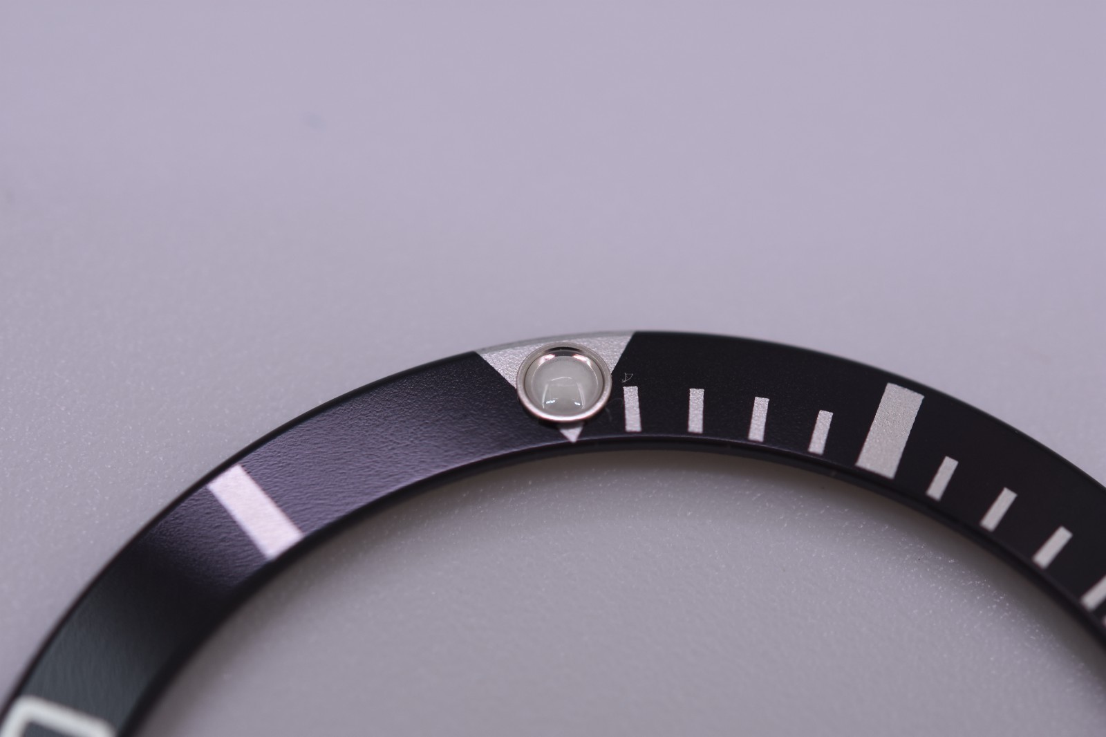 Vintage Rolex Sea-Dweller 16660 16600 Bezel Insert Luminova Pearl NOS Genuine