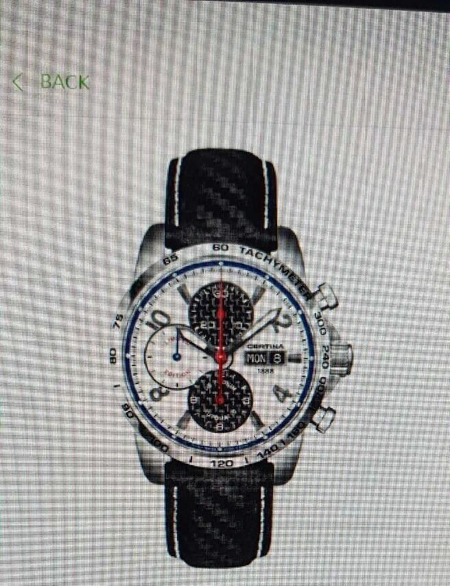 Original Set Of Hands Certina DS Podium Men Automatic C0014141601700