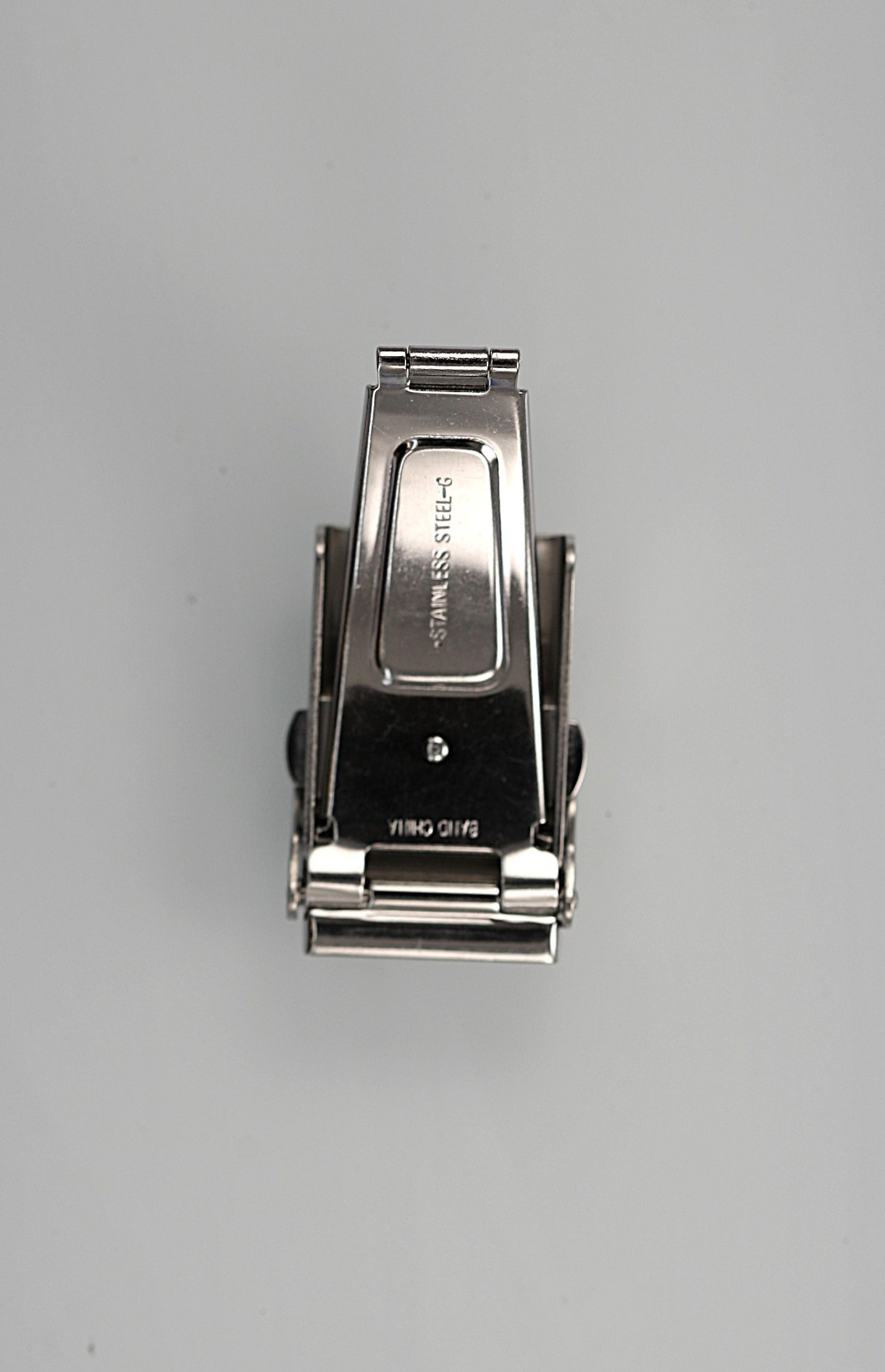 Seiko Men Watch Buckle Clasp Silver Replace Parts Push Button Lock Repair 18mm