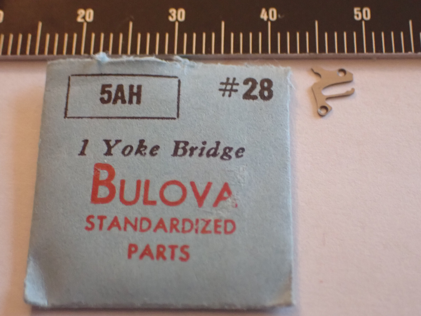 BULOVA YOKE SETTING BRIDGE 5AH #28