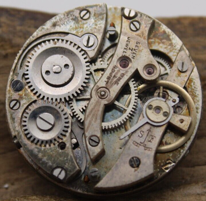 CERVINE SWISS POCKET WATCH MOVEMENT SWISS MADE 29.3mm 7j (SE)