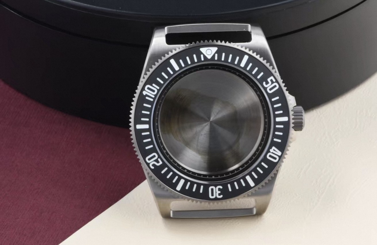 DIY New 42mm Titanium Watch Case For NH35/36/4R/6R Automatic Movements