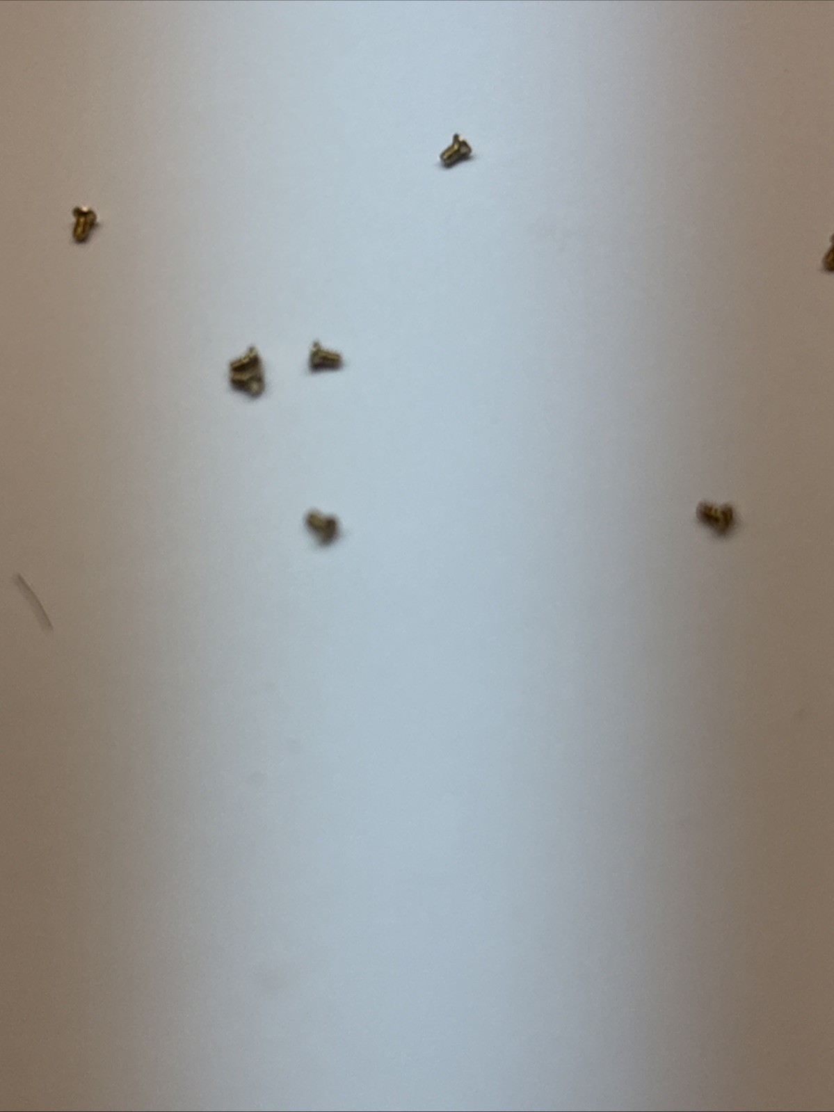 Cartier 18kt Screws For Watch As Is