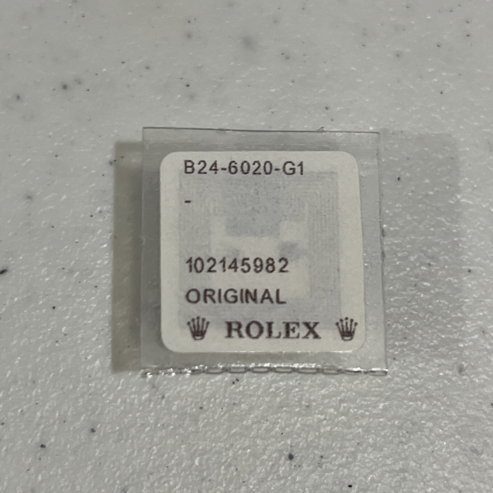 Rolex Crown Tube 24-6020 Authentic Original New Sealed Package