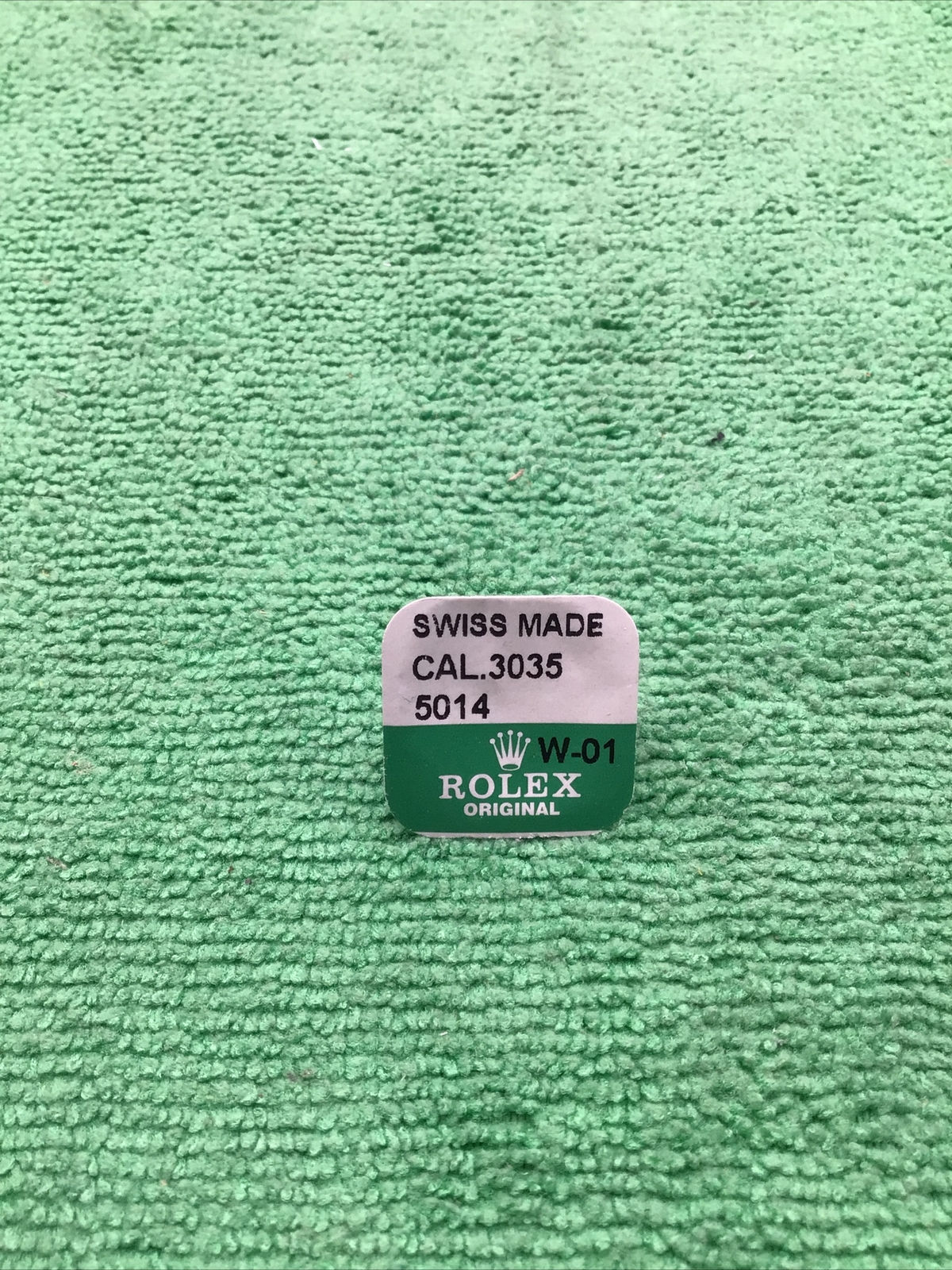 Genuine Rolex 3035 5014 Second Wheel Watch Part