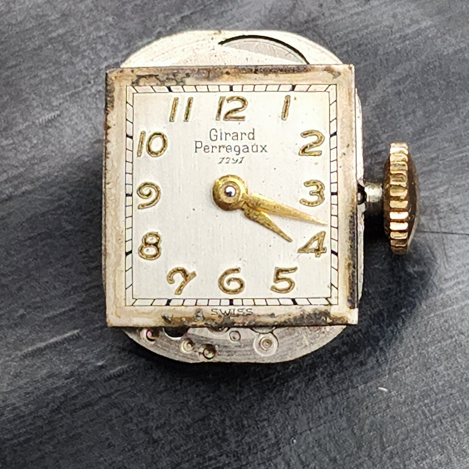 Girard Perregaux 1791 2660 Watch Mvmt Cal 73 AE 17j Running Swiss Vintage✅
