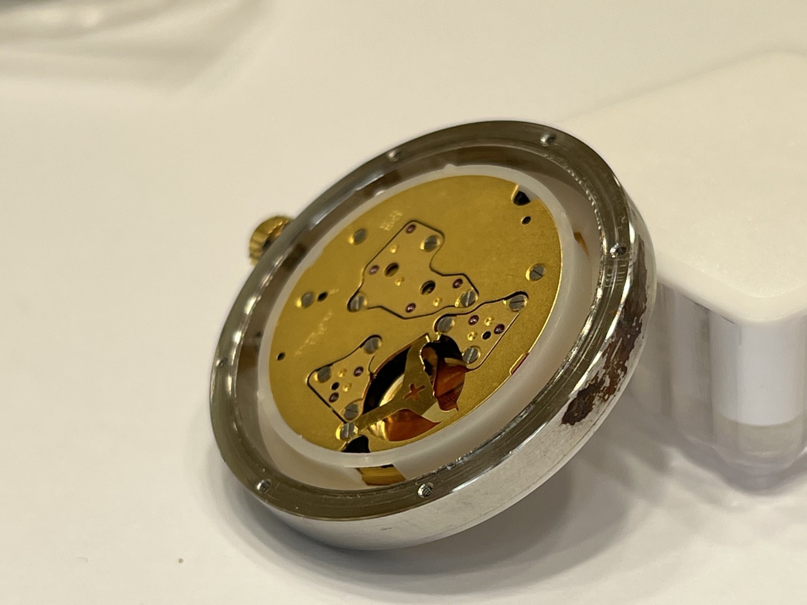 Movement & Dial Mont Richard Suisse Chronograph Quartz Ronda 5040.B Swiss Made