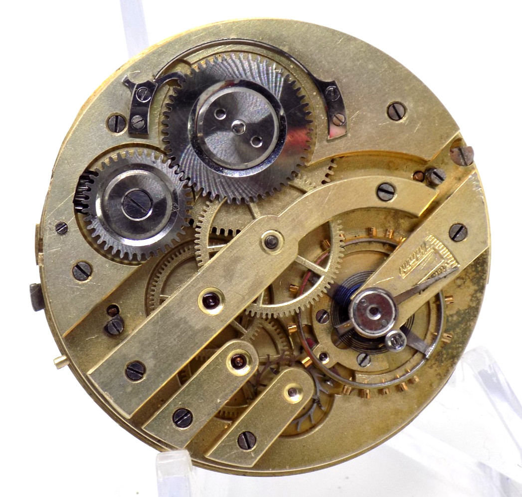 IWC 1888 International Watch Co. Schaffhausen 15J Pocket Watch Movement Parts