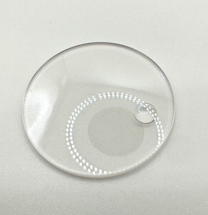 Generic 35.0mm Double Dome Sapphire Crystal To Fit Chopard Mille Miglia GT Watch