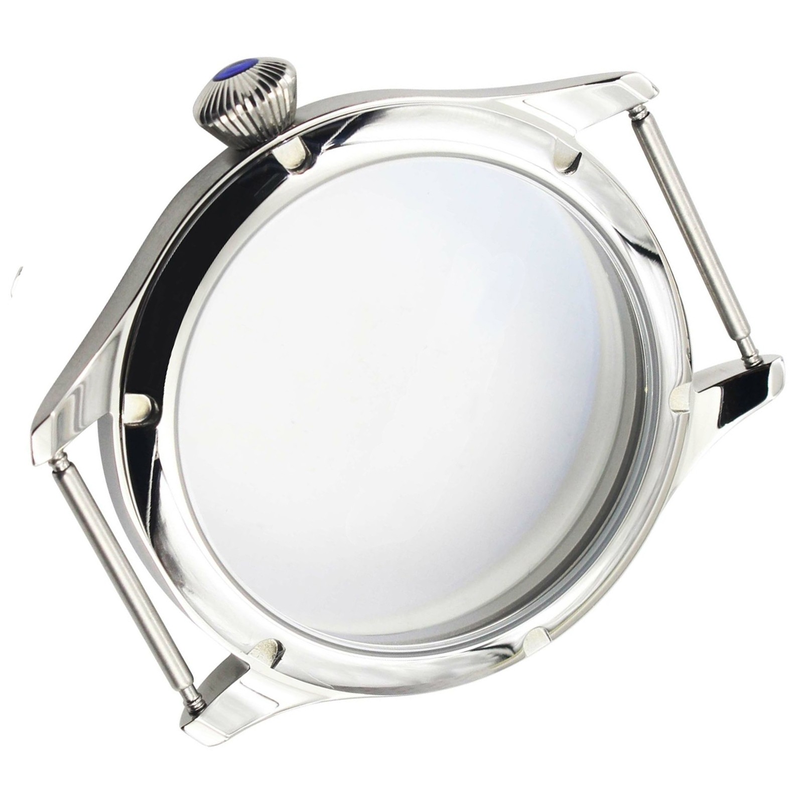 Original 44mm Stainless Steel Watch Case For Seagull ST3600/ST3621 ETA 6497/6498