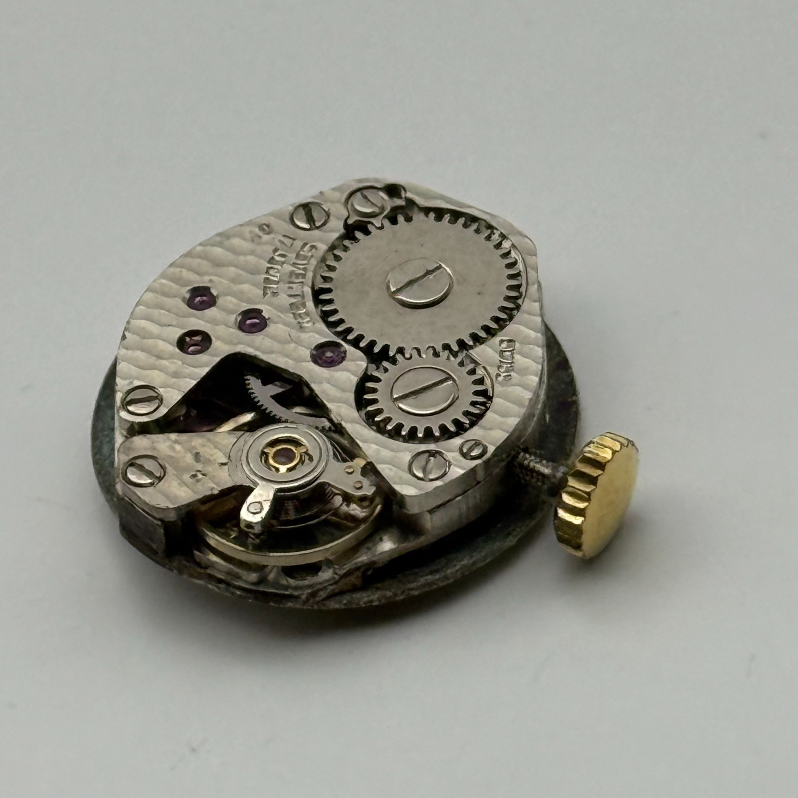 FHF 69-21 Watch Movement Running Regency 17Jewels Swiss Manual Wind Parts 15.3mm