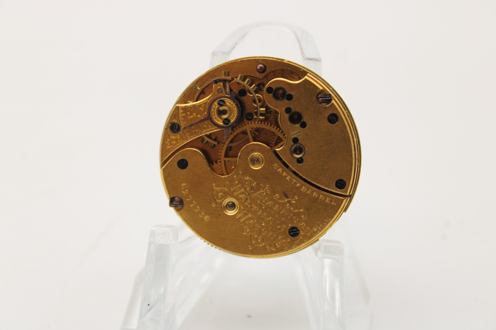 1894 WALTHAM POCKET WATCH MOVEMENT 6277736 GRADE 62 0s 11j (LM)