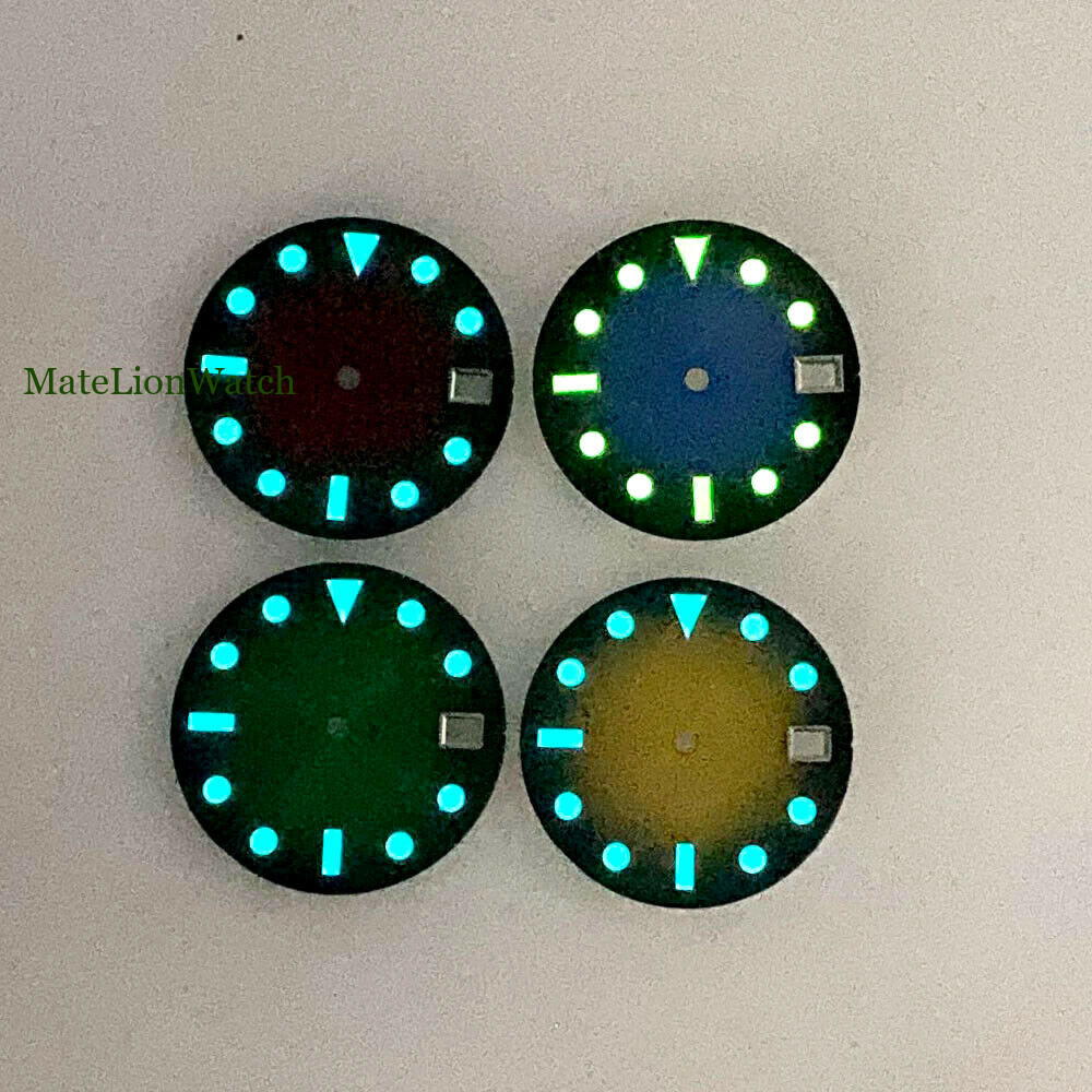 Sunburst Watch Dial Face Watch Accessories for NH35 NH36 NH38 Automatic Movement