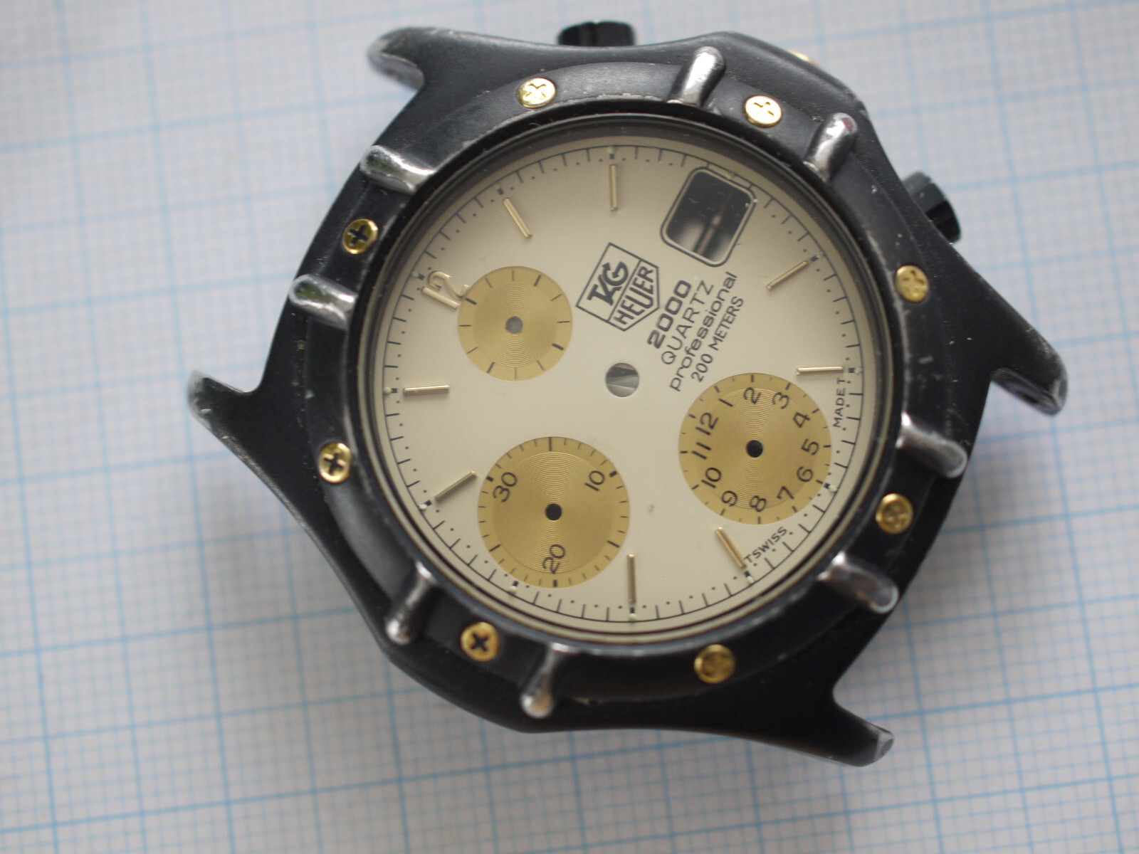 Tag Heuer Professional 2000 Chronograph Diver ref.253.006-1 CASE Ø36mm x 43mm