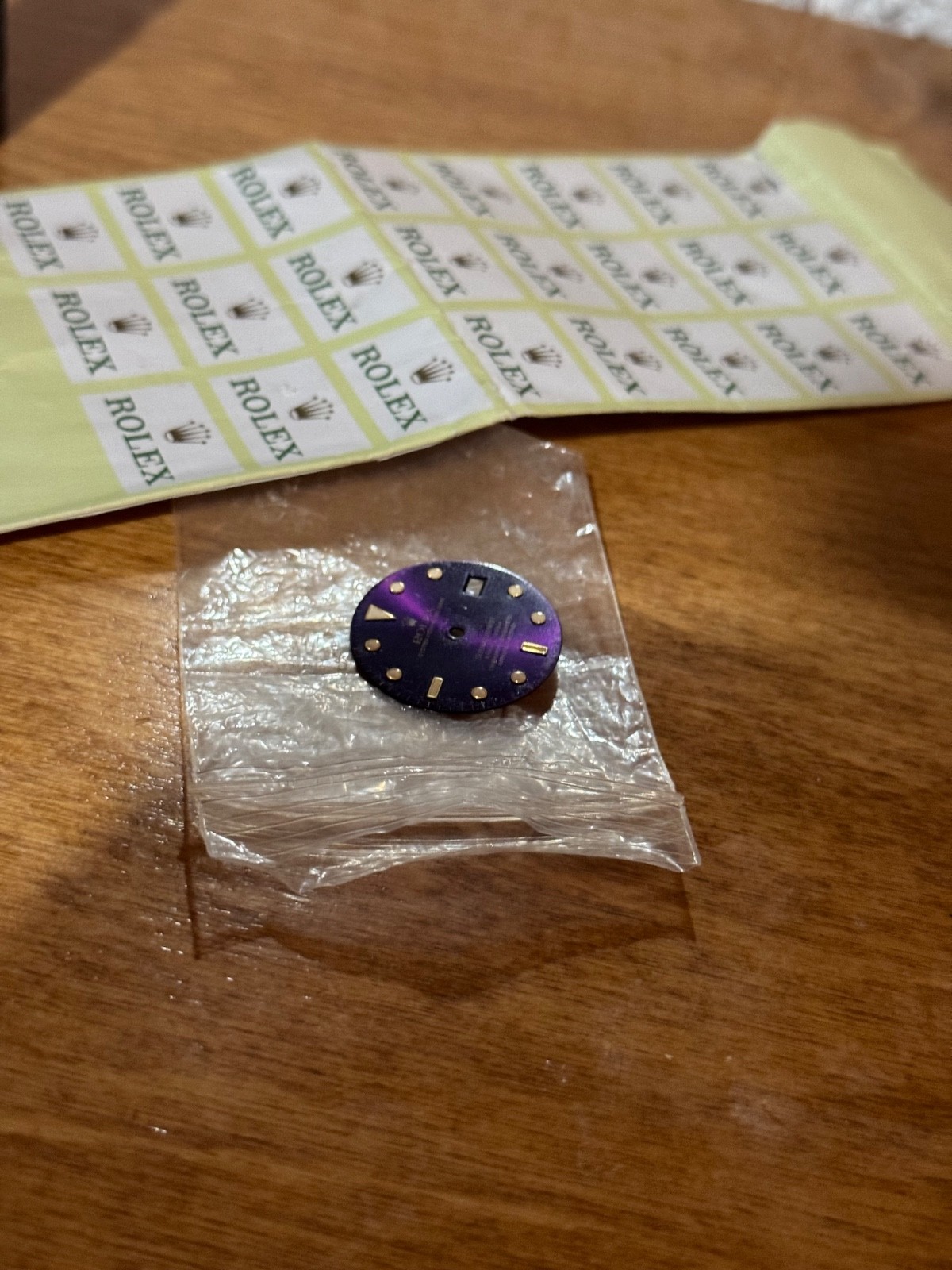 Rolex Ultra-Rare Rolex Submariner Purple / Blue Tritium Dial – Swiss-T 25 – 1661