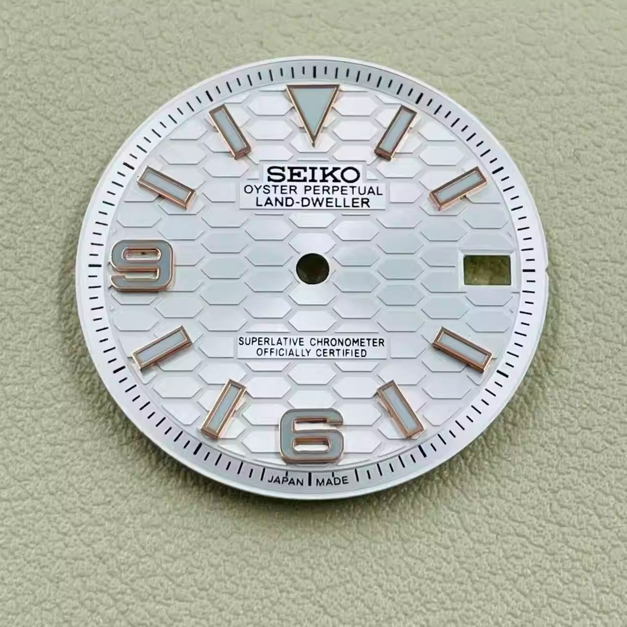 28.5mm 31mm Watch Dial Blue Green Luminous For NH35 NH36 Movement Watch Parts