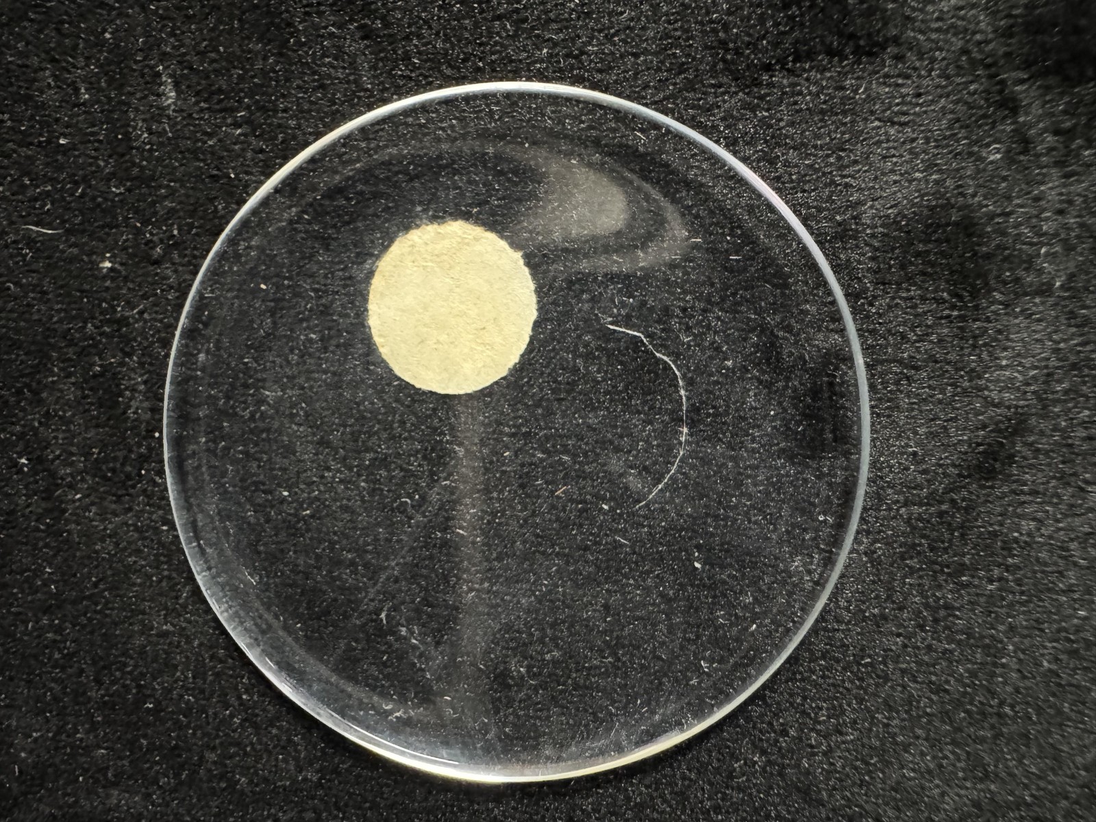 Round Glass Clock Watch Crystal Lens Replacement Clear 22 14/16 25 6/8, 5