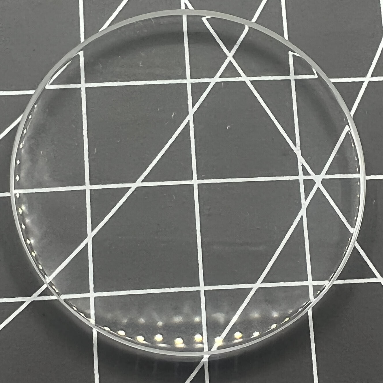 1.5/2.0/2.5mm Thick Single Dome 25-35mm Round Watch Glass Mineral Crystal