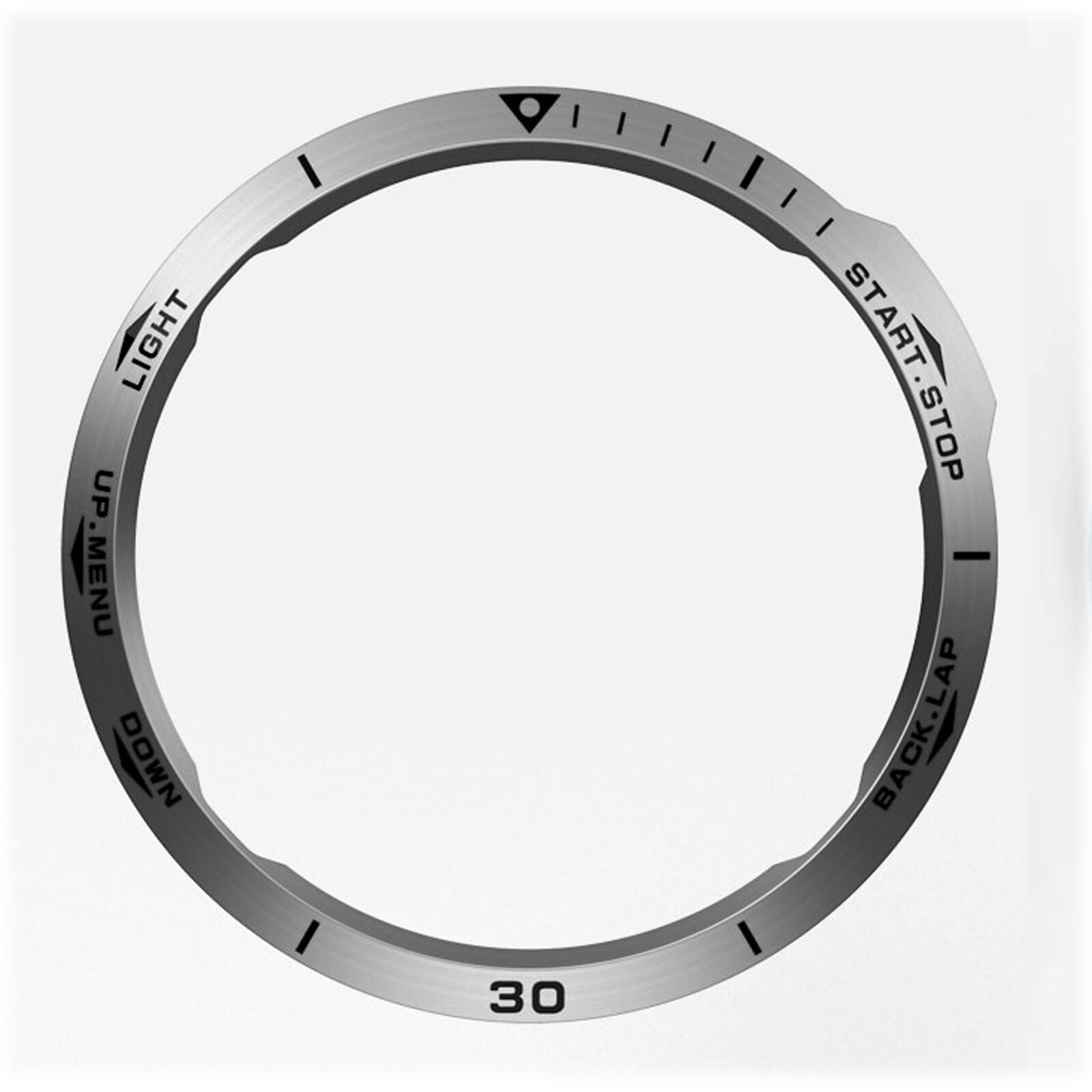 Metal Scale Watch Bezel Protective Edge Ring Accessories For Garmin Fenix 6x