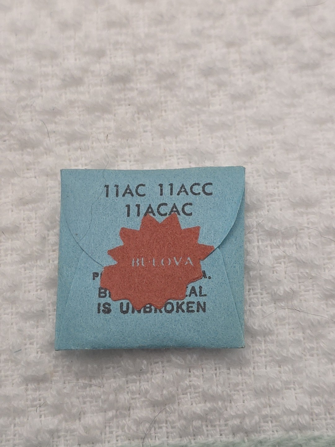 Bulova 1 Ratchet Click Spring 10CBAC #31 NOS