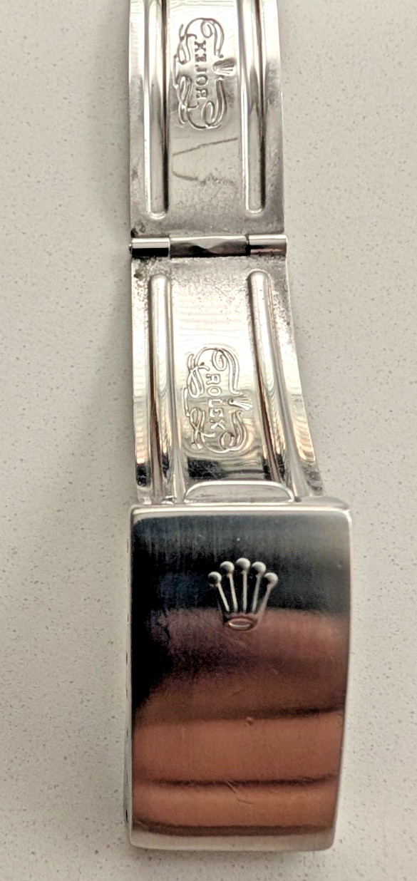 ROLEX BUCKLE 62523-H18 CODE M11 1998 FOR 20MM JUBILEE.