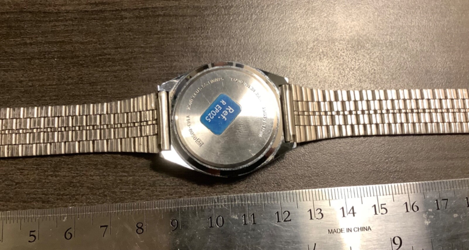NOS STAINLESS WATCH CASE & BAND ONLY Y143-8020 FOR LORUS QUARTZ WATER RESISTANT