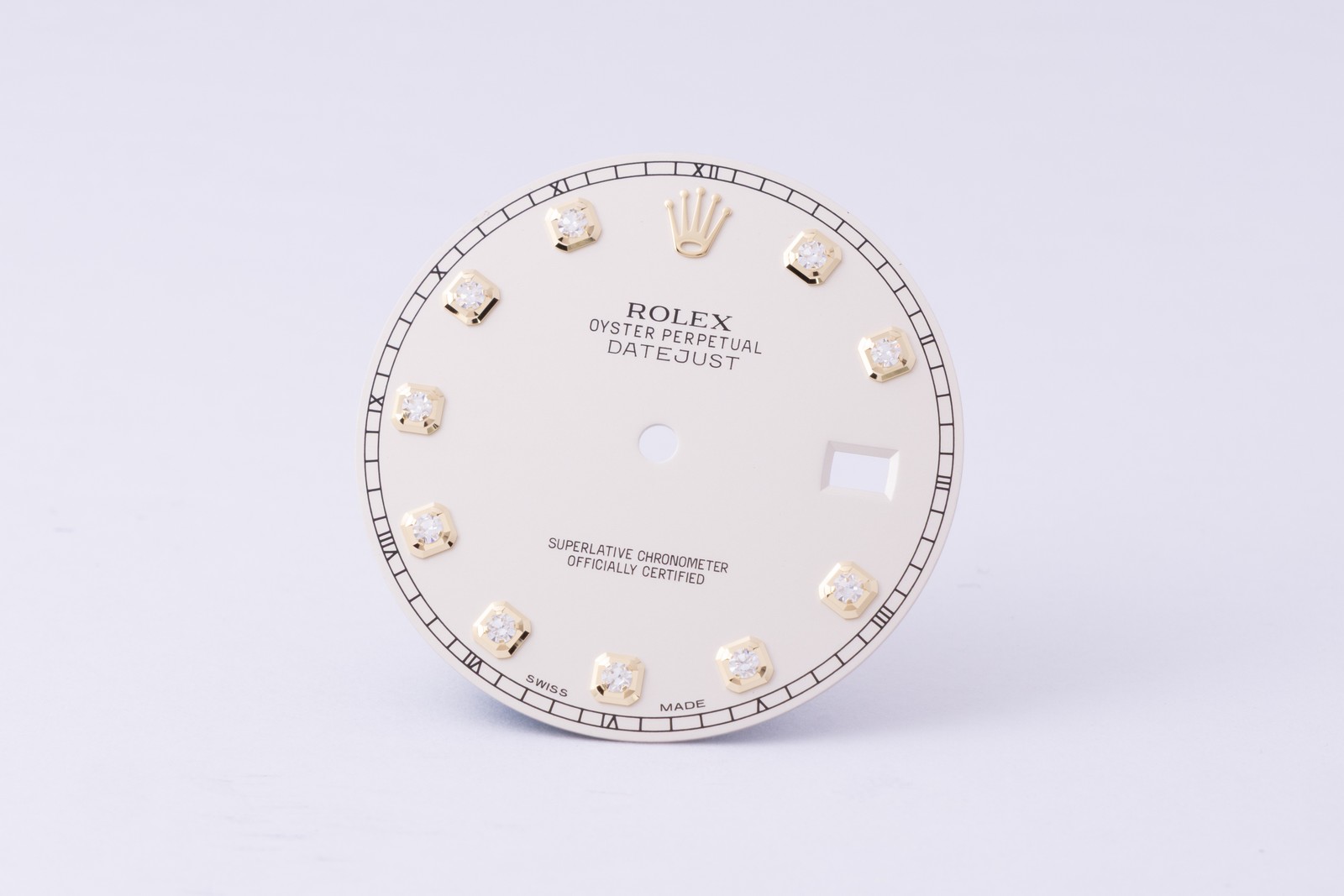 Rolex Datejust II Ivory Diamond Dial for model 116333 FCD30162