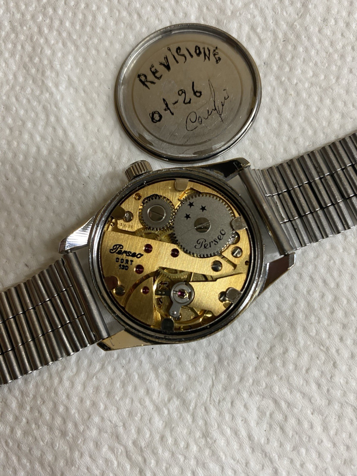 orologio da polso Perseo Railking Revisionato €160,00 Sped €10,00 Assegnato