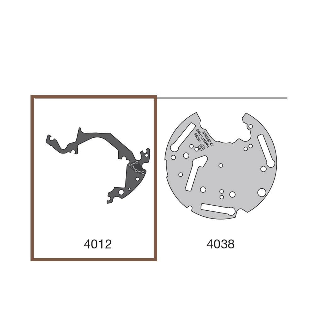 ETA 251.272 SWISS🇨🇭 Made Additional printed Circuit Part NO.4012