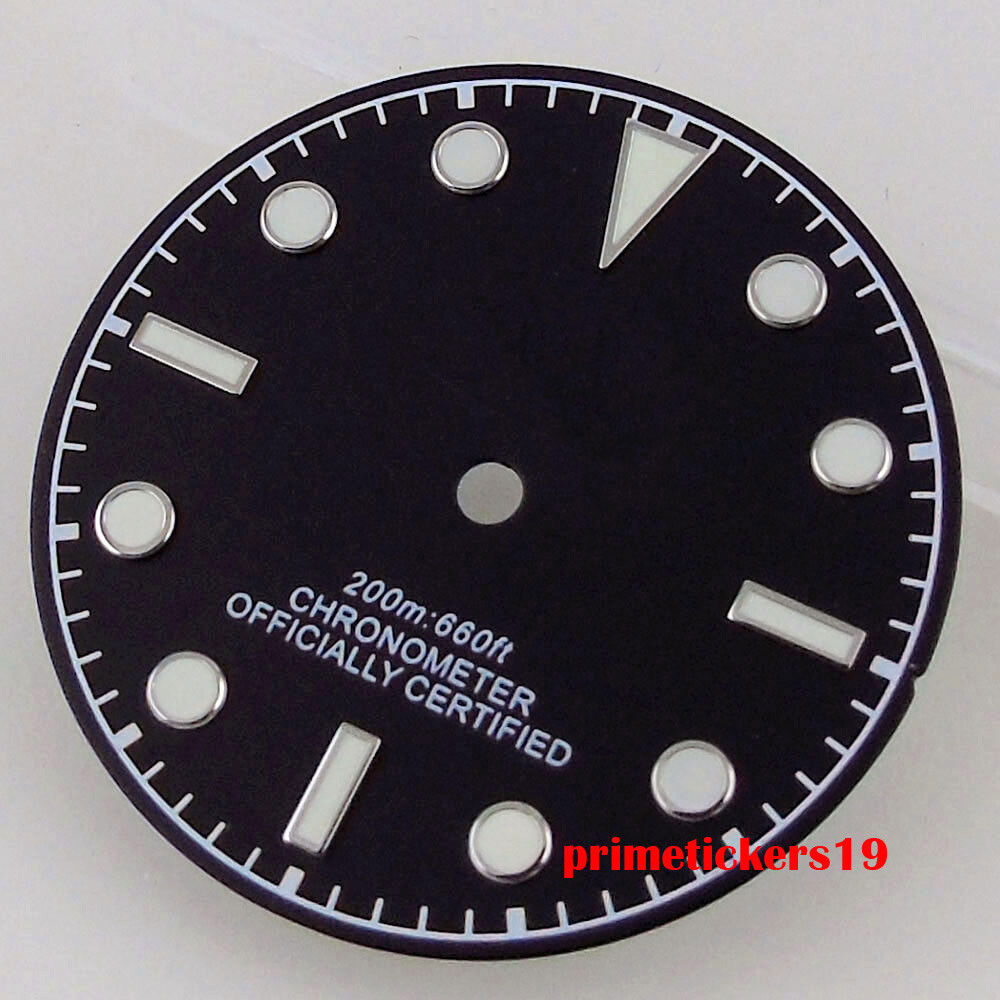 29mm Sterile Watch Dial Snowflake Hands Fit NH35 NH36 Miyota8215 ETA2824 PT5000