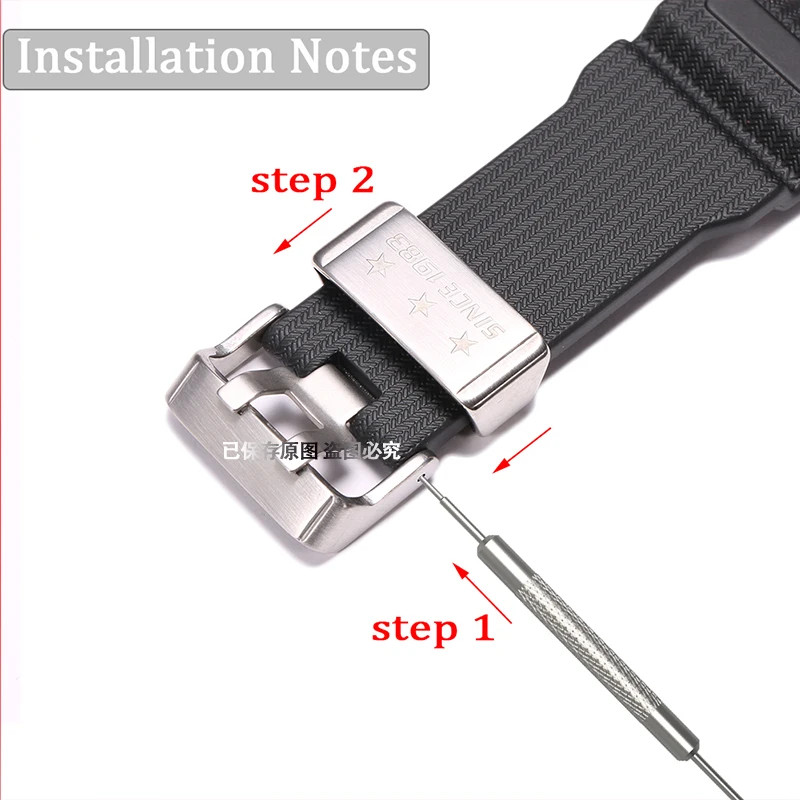 24mm Stainless Steel Watch Band Strap For Casio GWG1000 GG1000 GA110 Bracelet