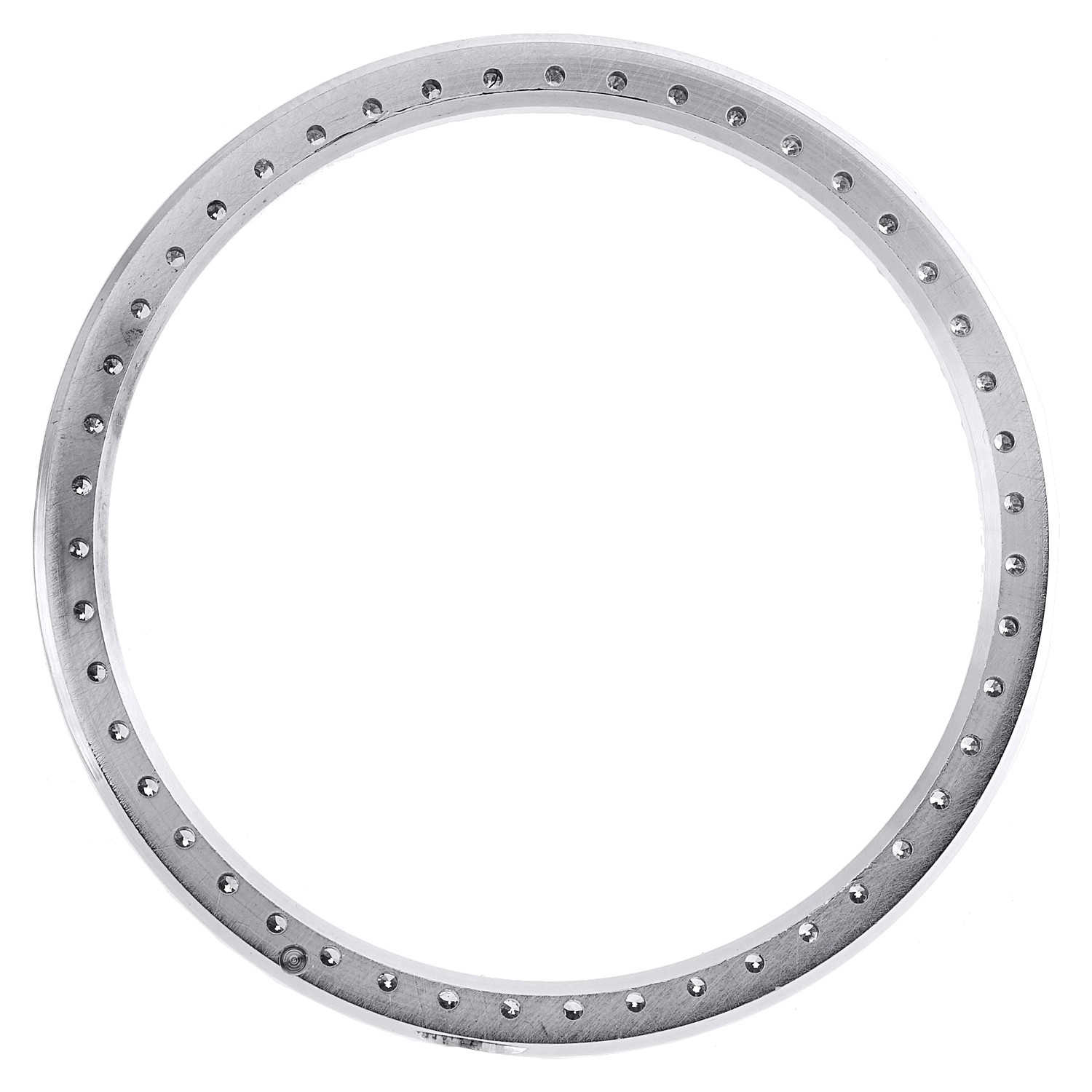 Custom U-Cut Prong Set Diamond Bezel For Rolex DateJust Fits 36mm Watch 1.20 CT.