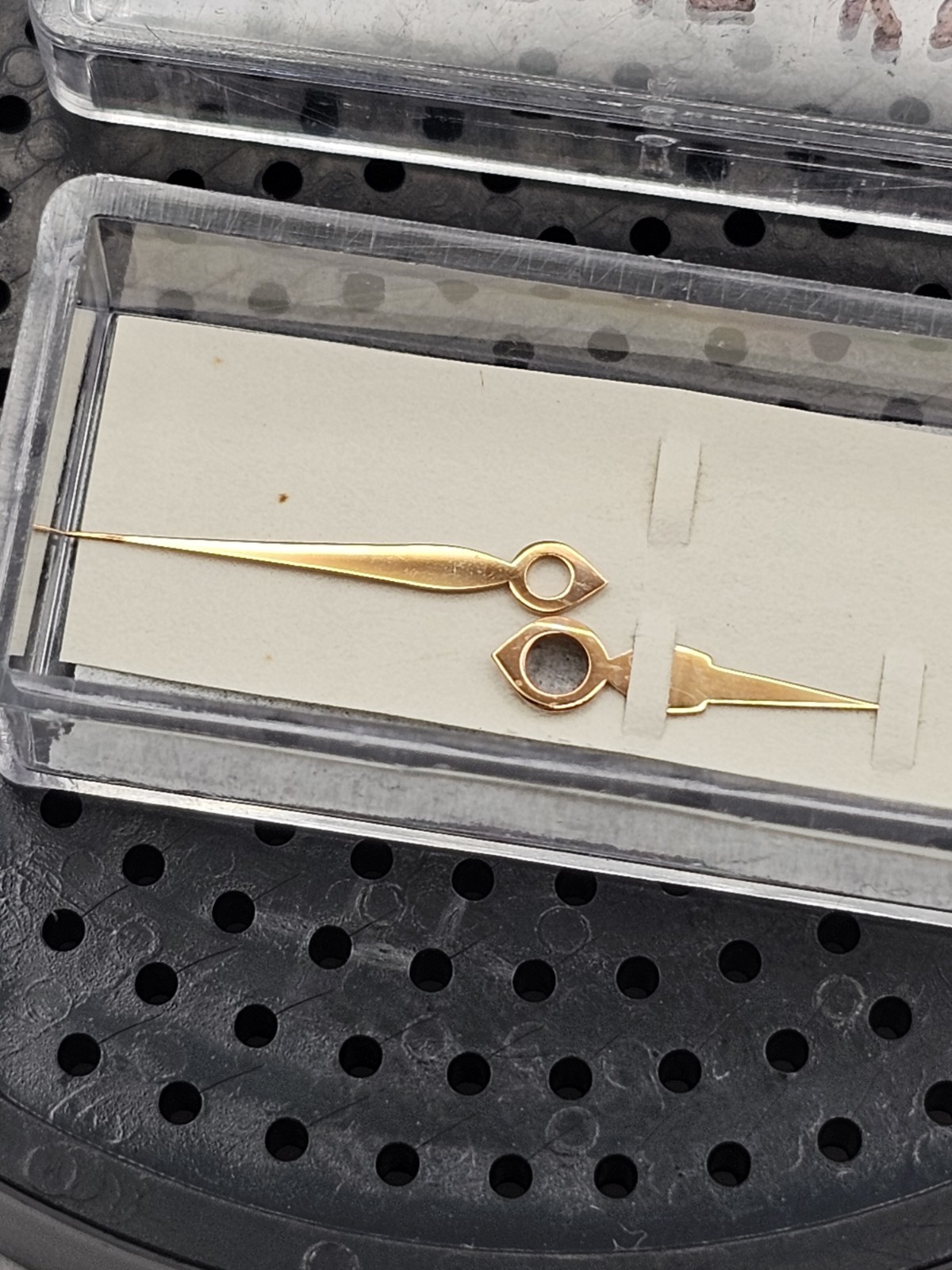 2x Nos Zenith Cal. 133.8 Bumper – Gold Rose – Hour Minute Hands – Rose Gold Balls