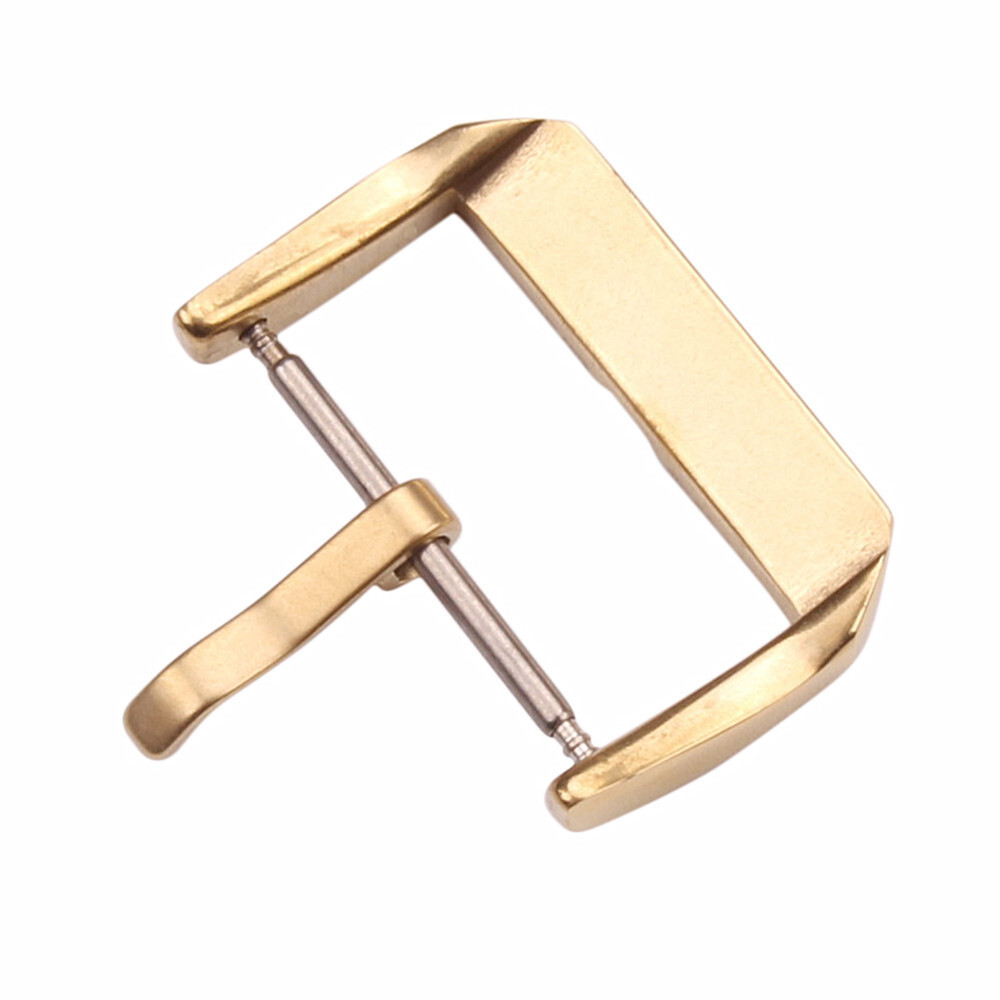 304L Stainless Steel Tang Buckle for Watch Strap Band 10 12 14 16 18 20 22 24 MM