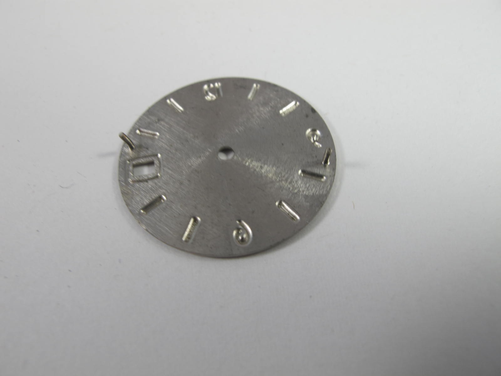 LUCIEN PICARD MENS 1970 ERA AUTOMATIQUE LINEN TEXTURED WATCH DIAL 27MM