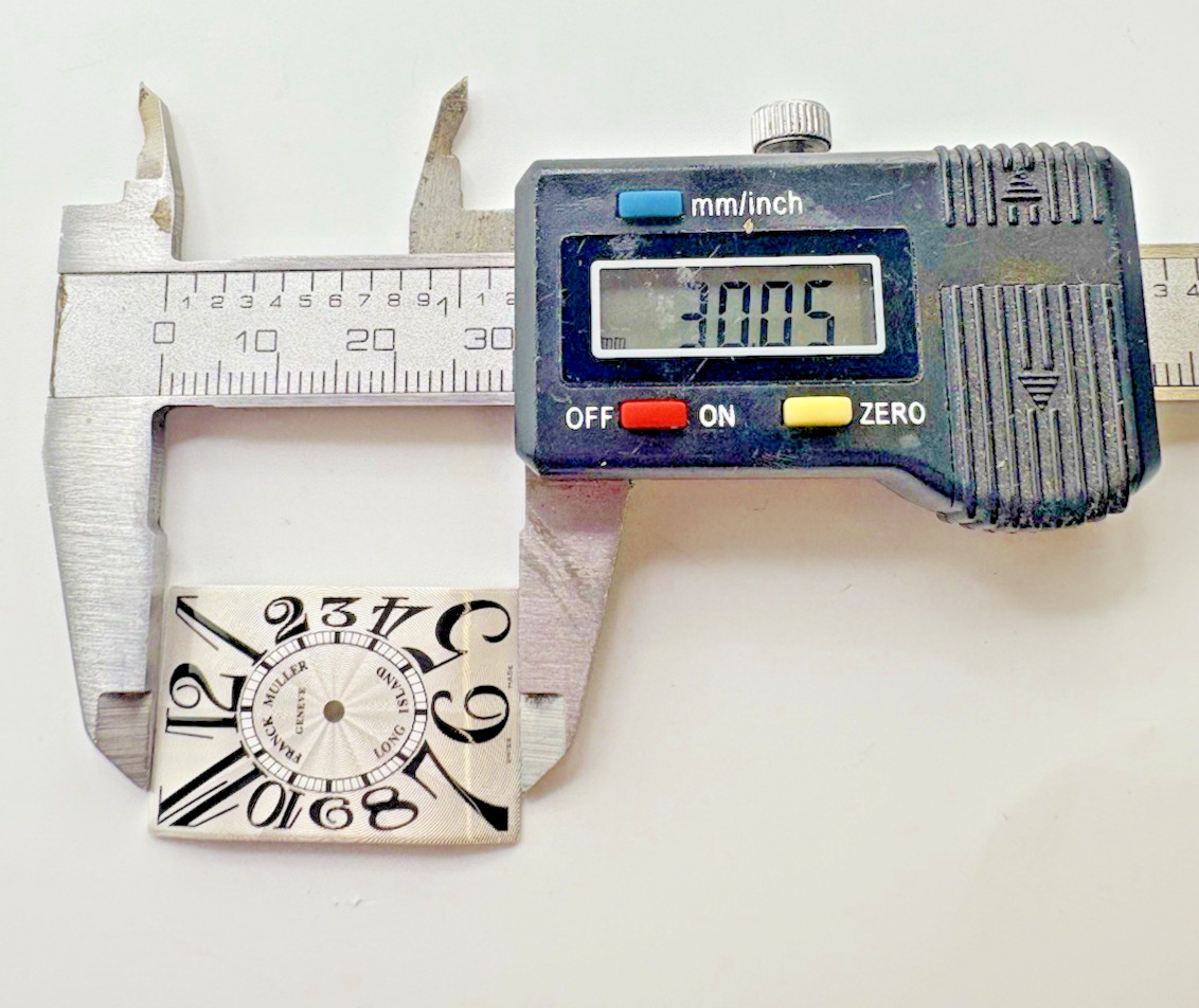 Franck Muller Long Island White Dial 30 x 19mm For 1000 SC