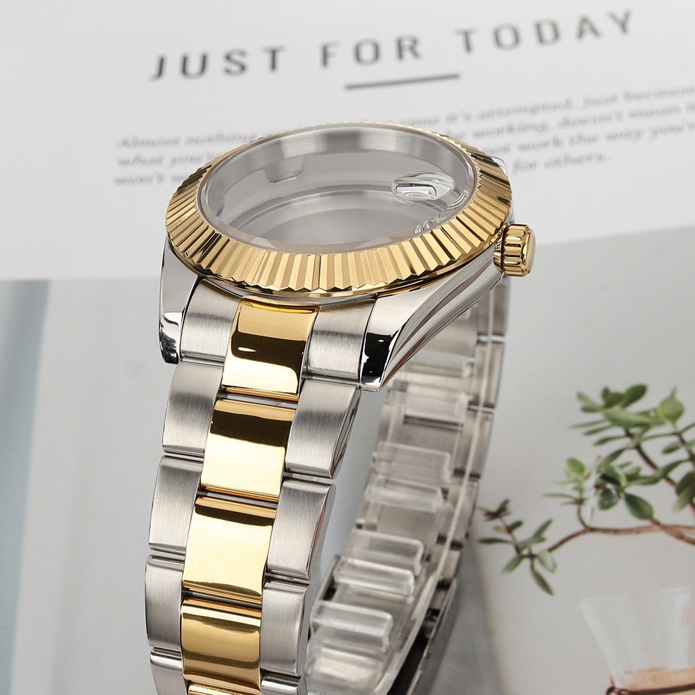 Sapphire 36mm/39mm Oyster Diver Watch Case Bracelet 10ATM For Seiko NH35 36 NH38