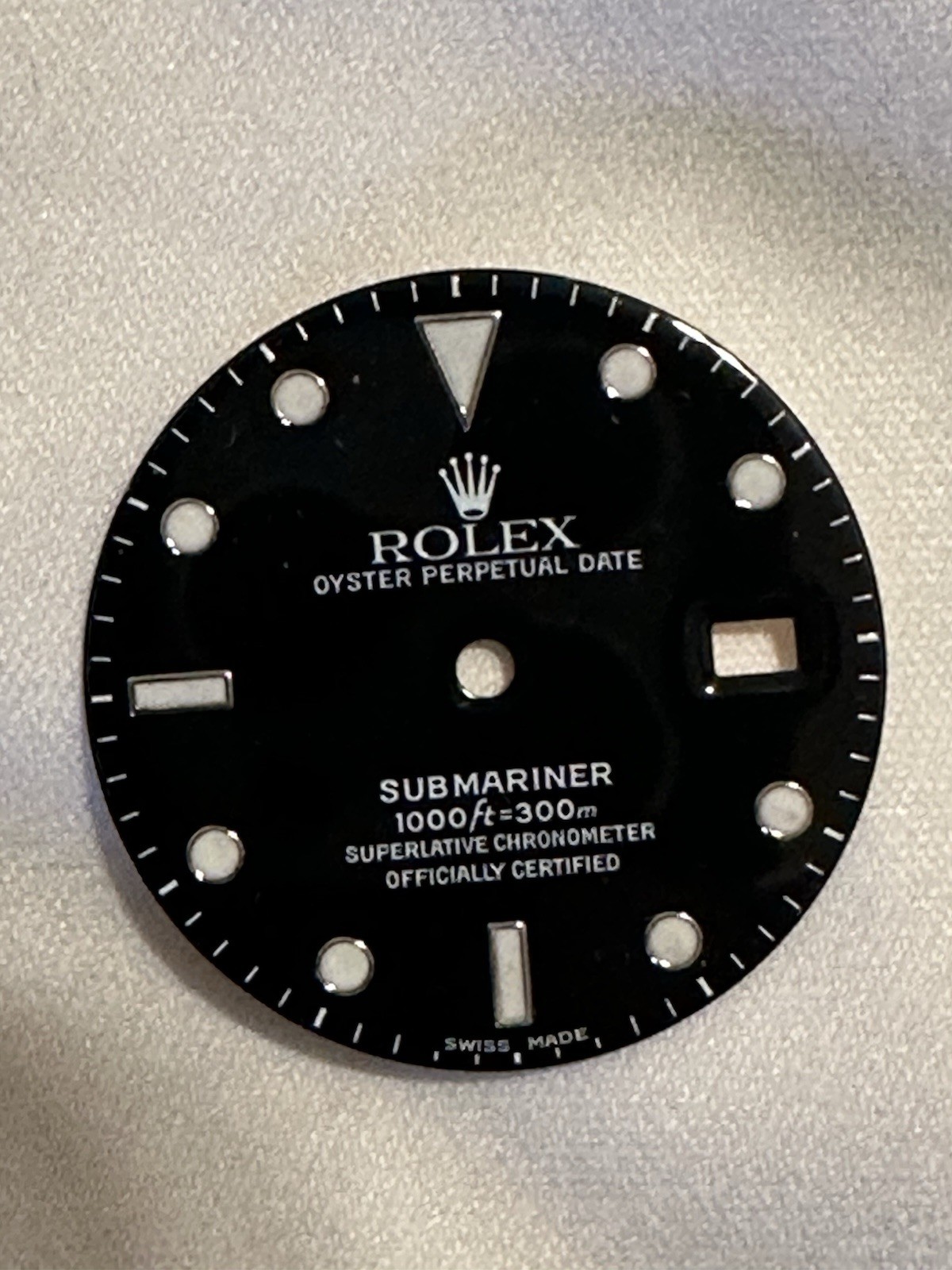 Rolex Factory Original Submariner Dial Ref: 16610 & Other