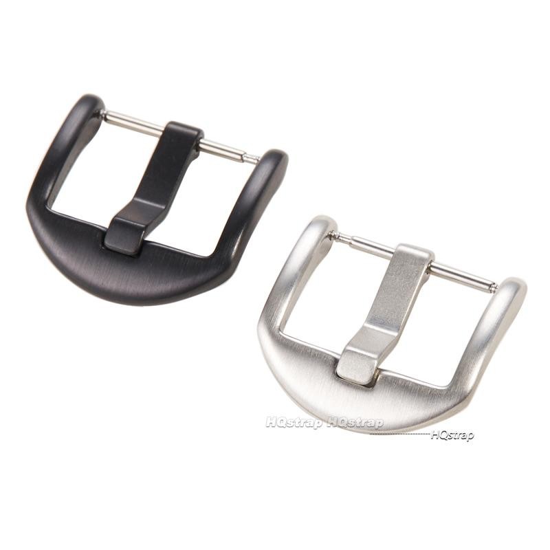 New Watch Buckle Stainless Steel Pin Clasp 18 20 22 24 26mm Leather Strap Band