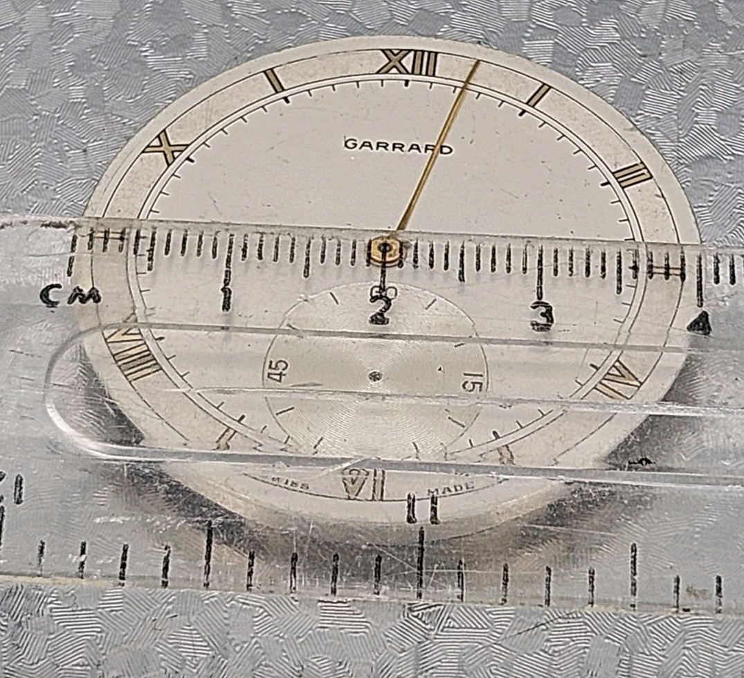 Vintage Vertex Revue cal 65 Pocket Watch Movement & dial – Garrard