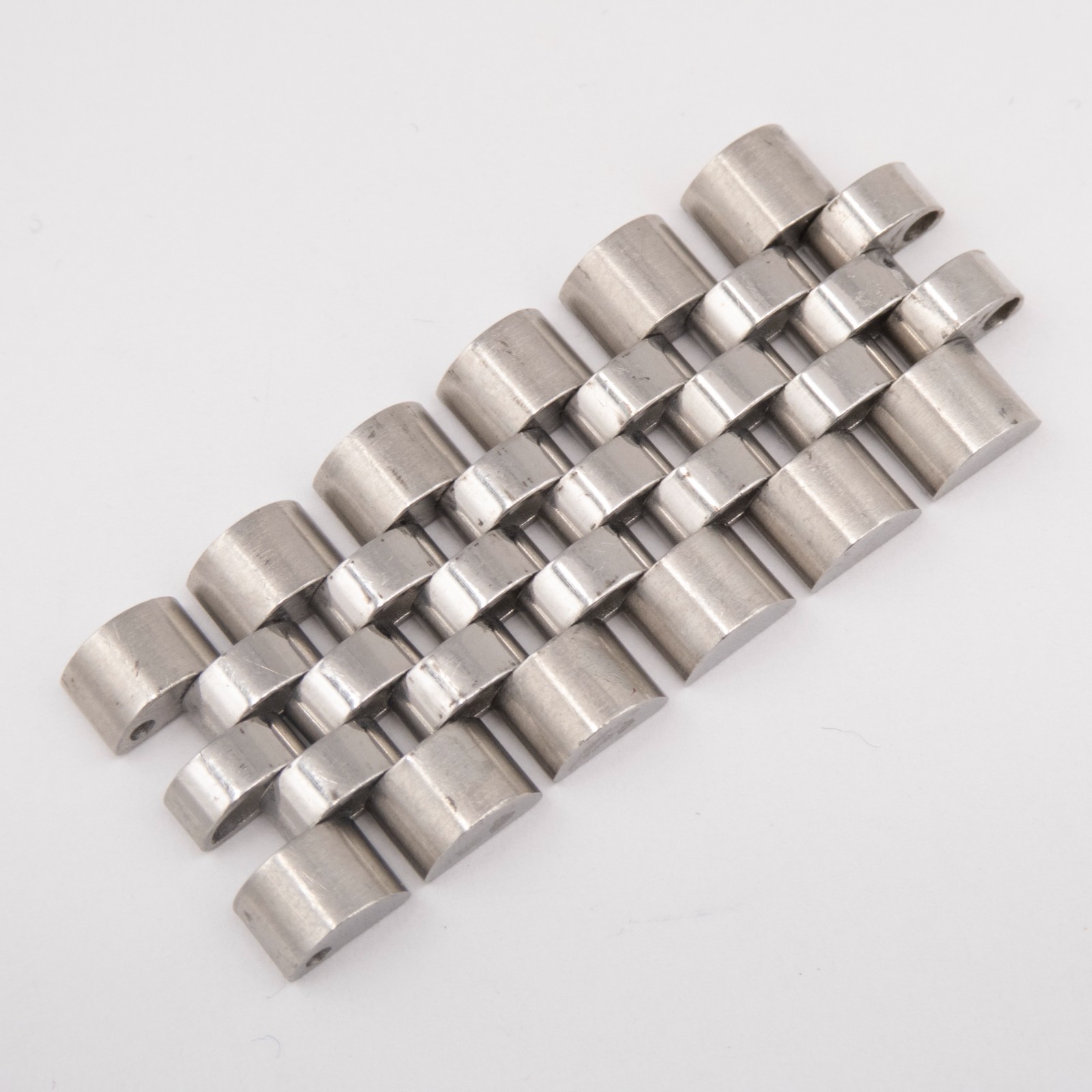TAG Heuer 1000 5-Link Stainless Steel Tapered Wristwatch Bracelet Links