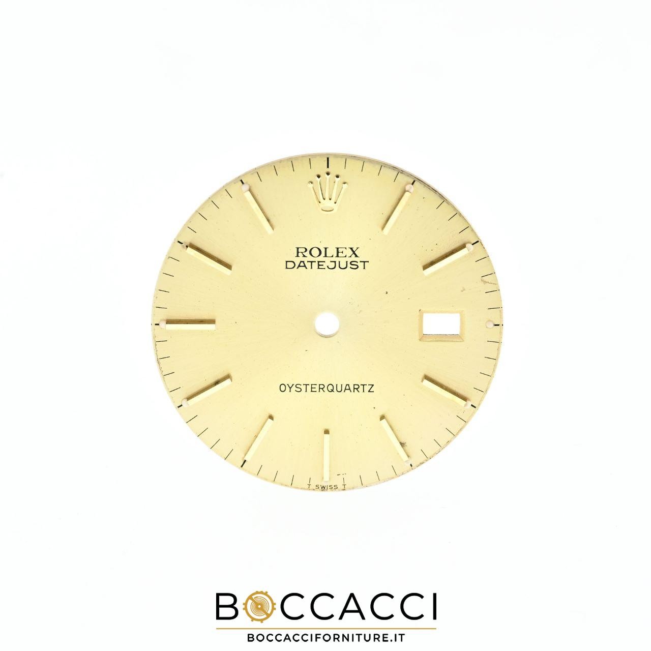 ROLEX Oysterquartz Datejust Champagne Dial for 17013 Calib: 5035 Refer: 17013…