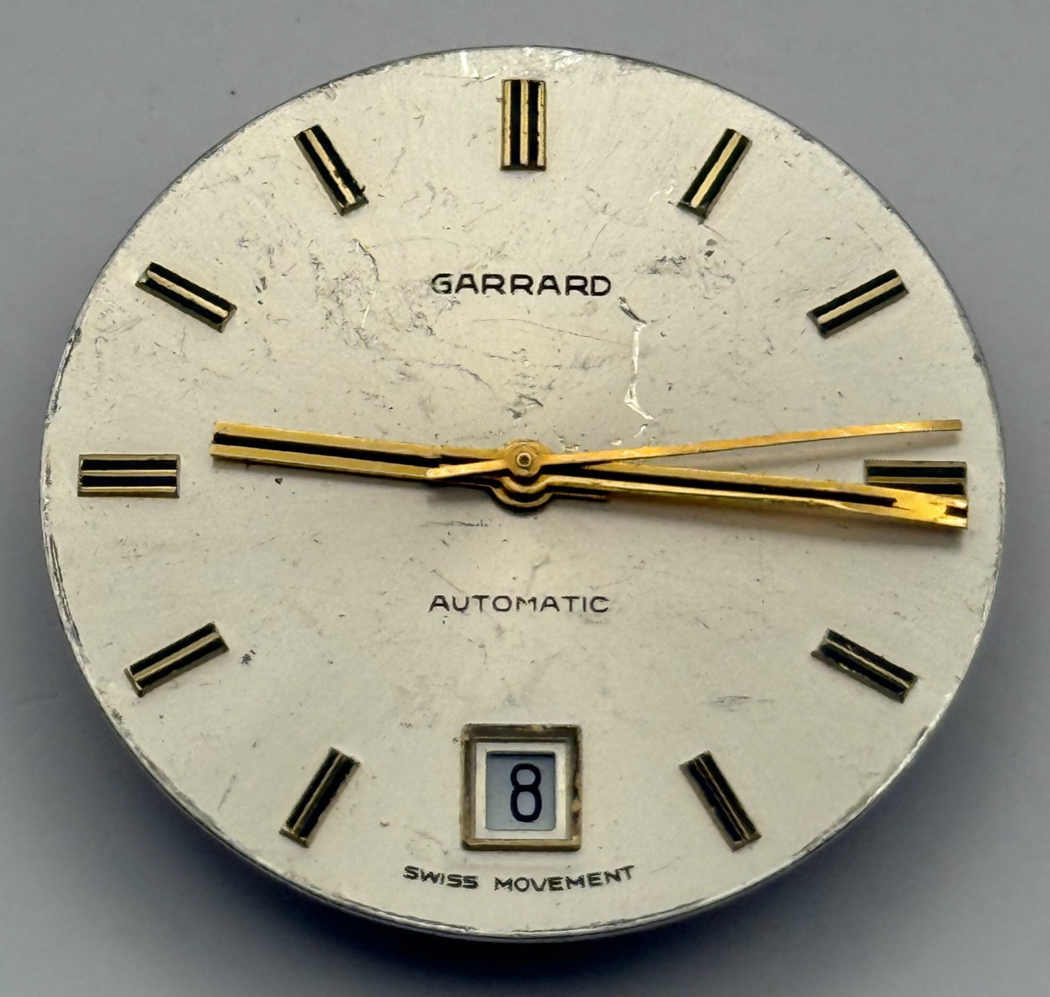 MSR S76-28 Watch Movement Garrard Automatic Vintage Swiss Parts Repair 25.9mm
