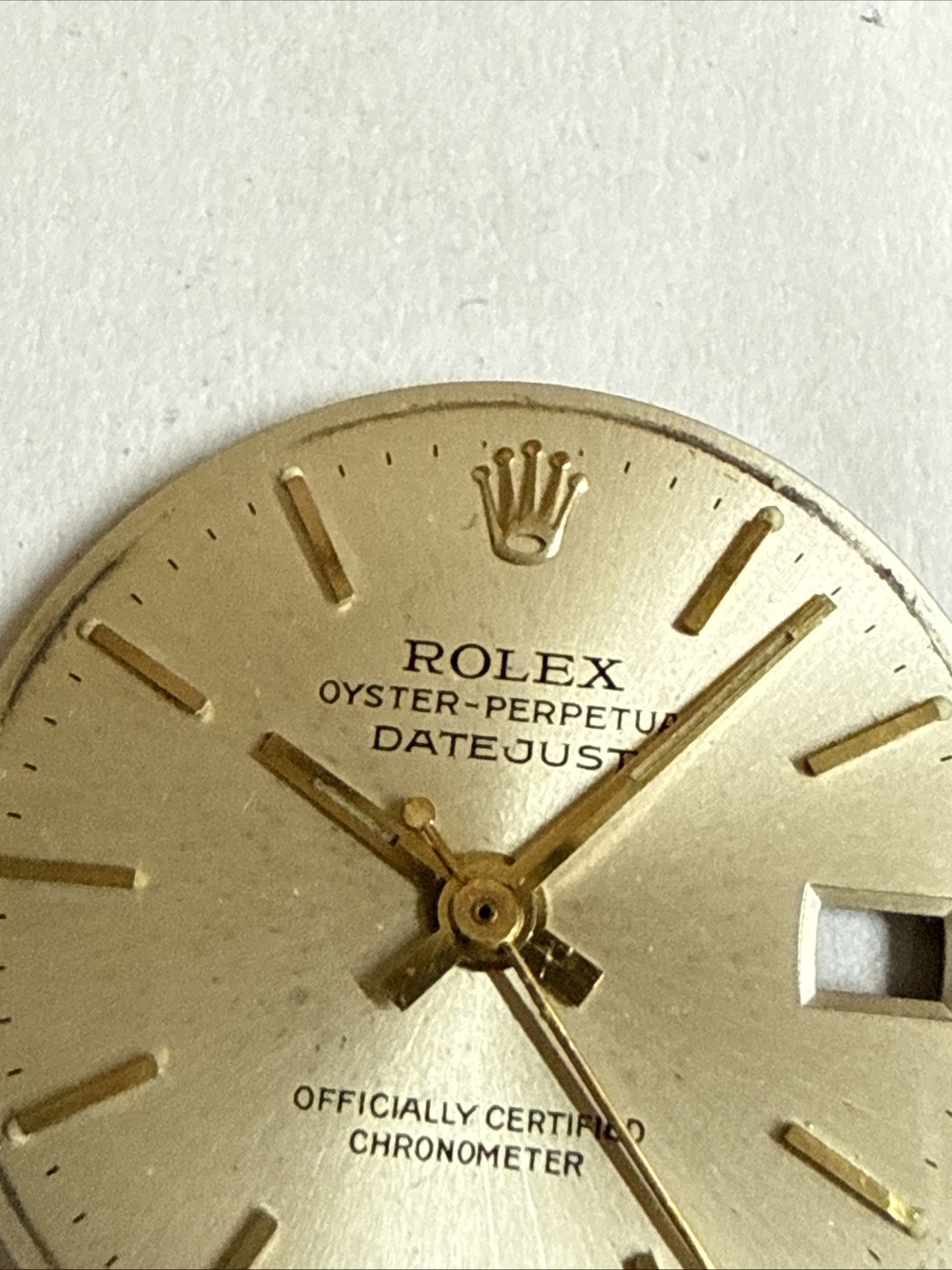 GENUINE Rolex 1130 1160 1161 1165 Silver Dial With Hands Perfect Condition