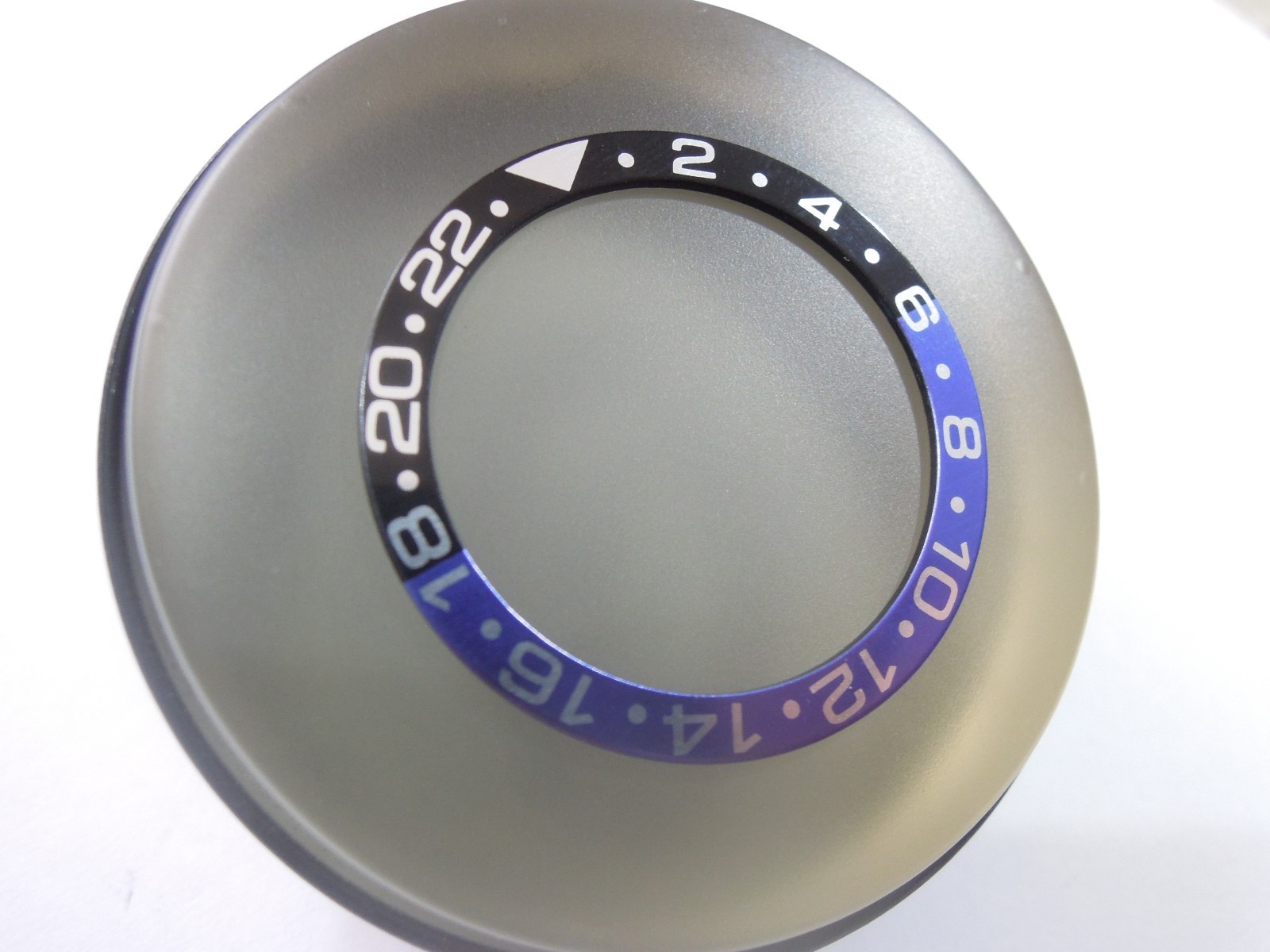 NEW BEZEL INSERT 33.5MM GMT BATMAN MEDIUM DIVERS SKX013 (7S26-0030) / 4205-0150