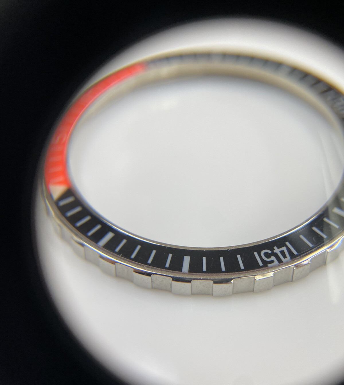 Genuine Bulova Snorkel Bakelite 38mm Bezel Insert Case # 7202-4 Caliber 11AOAACB