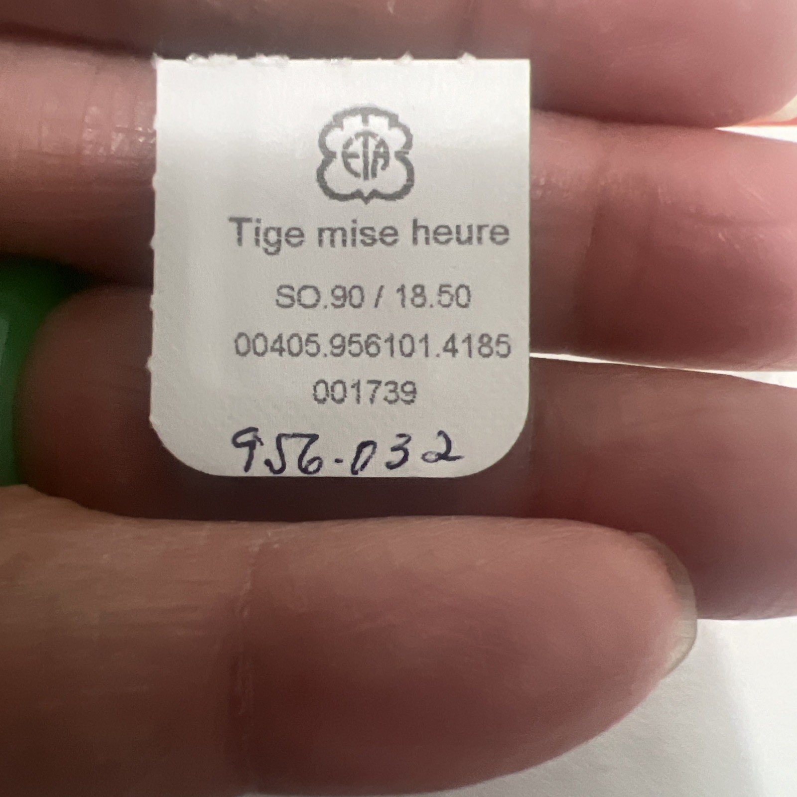 Omega 1380 Winding Stem New NOS ETA 956032 956101(Good Luck 💯)