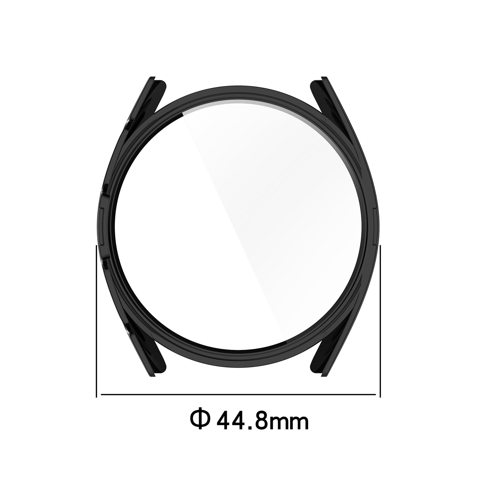 Watch Protective Case For Mi Watch S2 Screen Protector with Tempered Film Cover