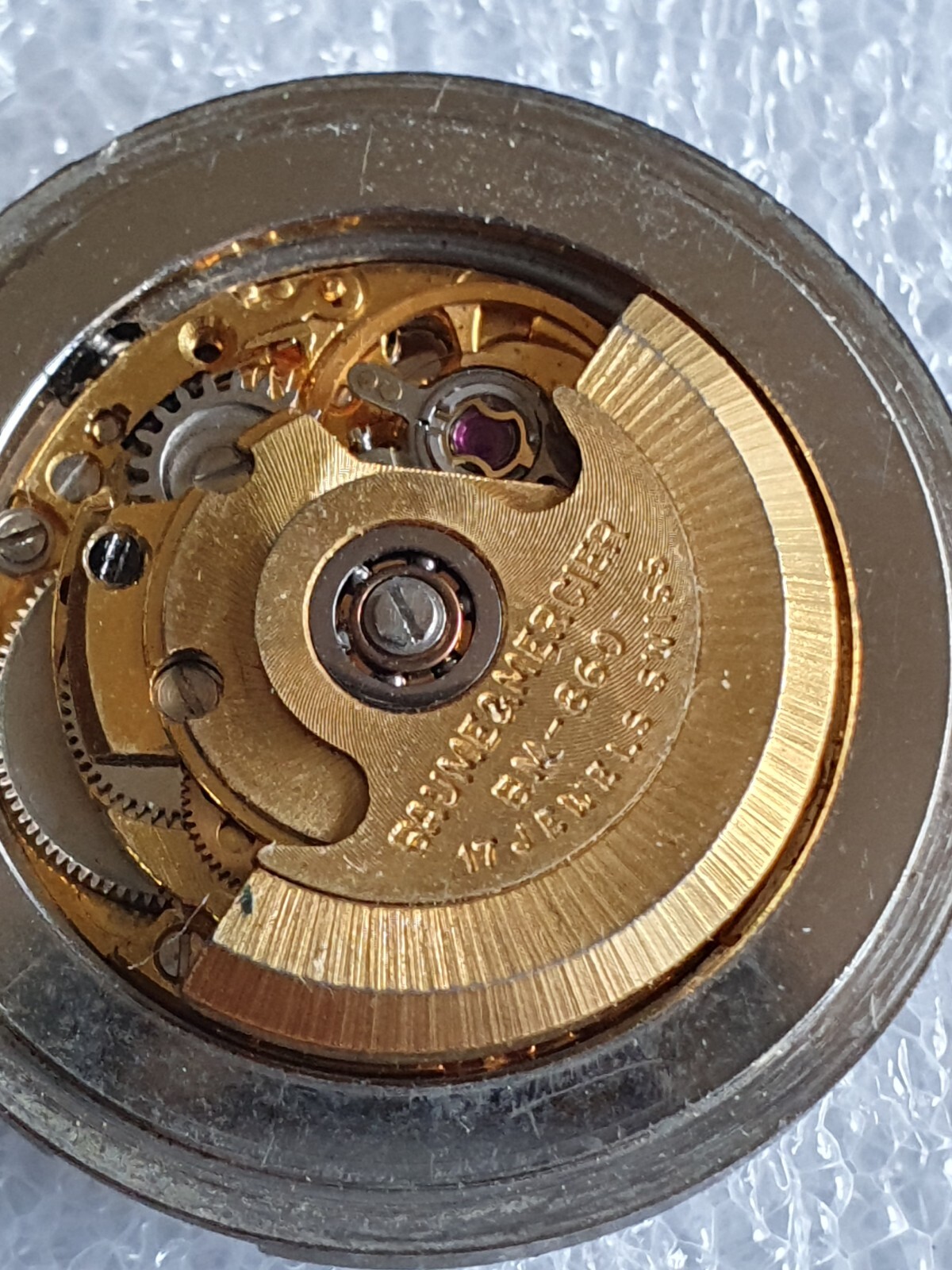 Movimento automatico Baume & Mercier originale Cal. BM 860